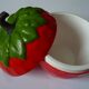 Strawberry ice bucket, vintage 1970s