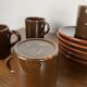 6 coffee cups with saucers, Toreboda Sweden, 1960