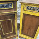 Pair of antique bedside tables
