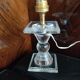 Vintage Lalique France lamp base