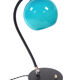 Lampe opaline bleue