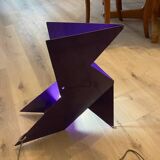 LAMPE ORIGAMI COCOTTE LEONIE BLEUE/MAUVE