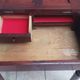 19th-century walnut writing desk