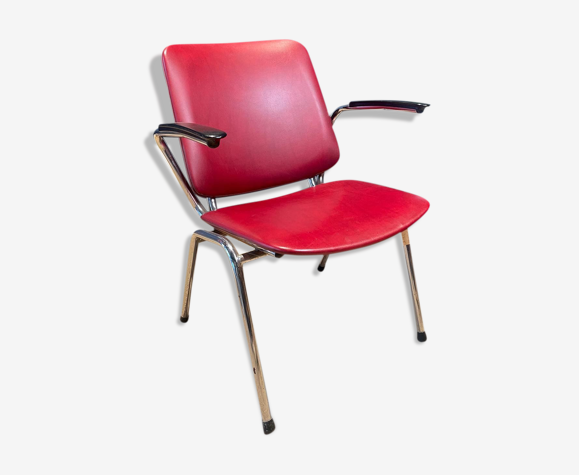 Fauteuil vintage vinyl 70s