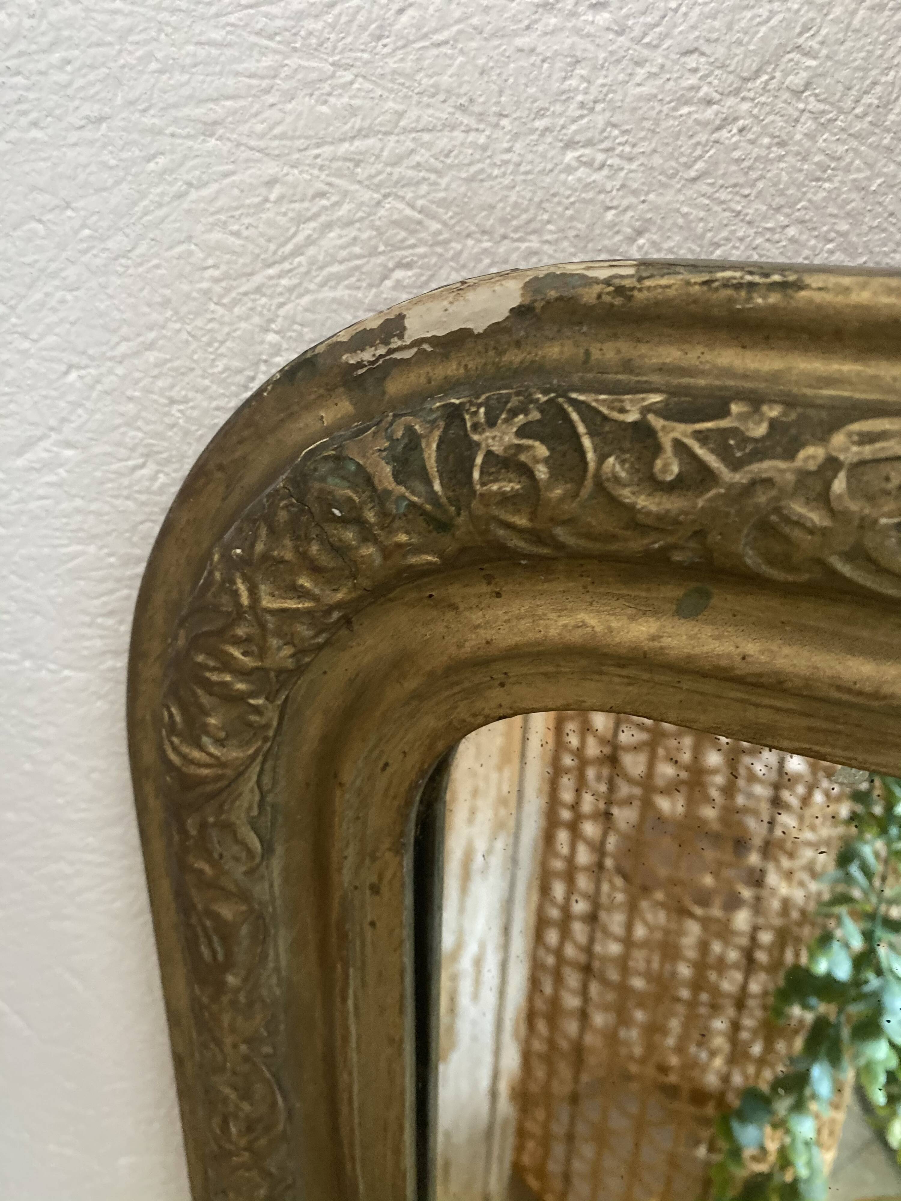 Louis Philippe style mirror - 68x52cm