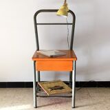 Vintage 1950s boarding school bedside