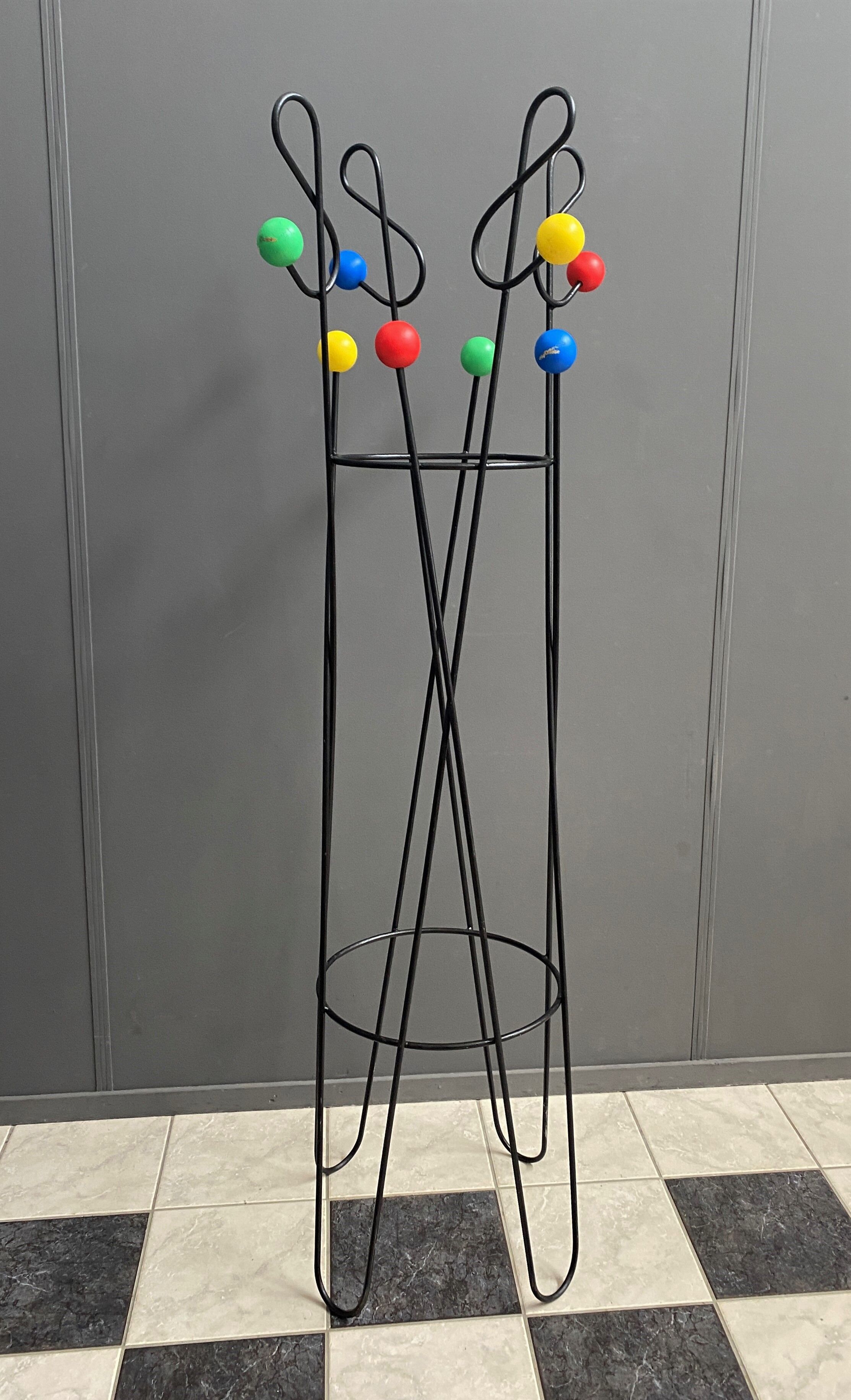 Mid century coat rack, 1950s