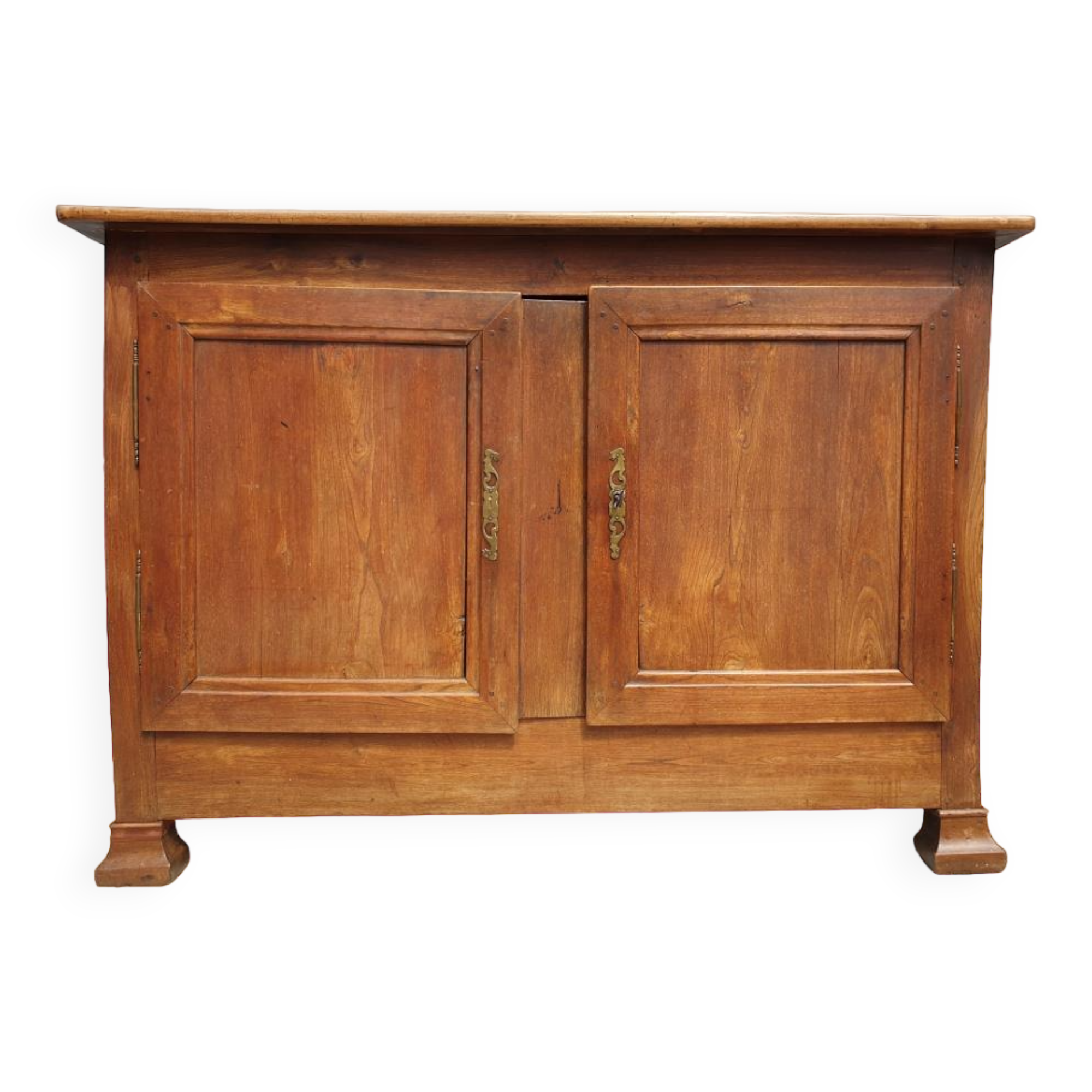Norman countryside buffet in solid cherry wood nineteenth