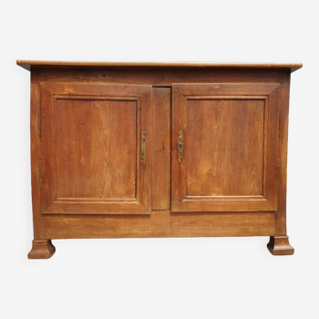 Norman countryside buffet in solid cherry wood nineteenth