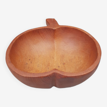 Vintage teak fruit cup