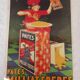Affiche publicitaire , MILLIAT FRERES , vintage .