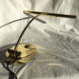 Lampe de piano ou de bureau en laiton doré