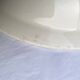 Antique shallow dish Badonviller tulip decoration