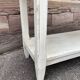 Small industrial look table commercial style drapier in 1900 shabby chic fir