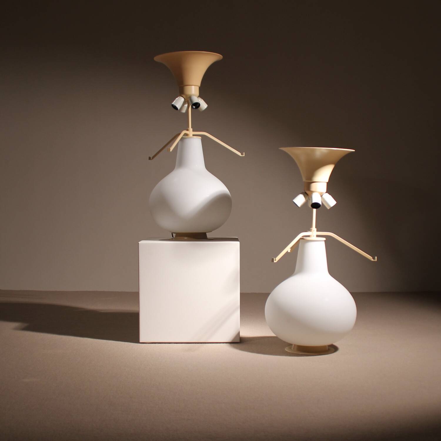 Large Lamp ‚Mod. 1853/1‘ by Max Ingrand for Fontana Arte | Italy 1958