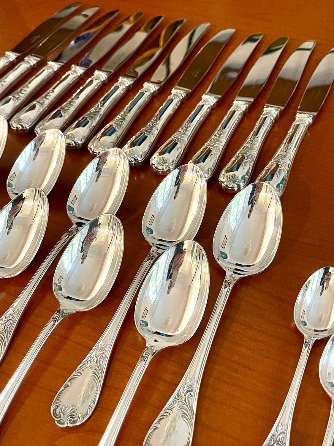 Christofle Marly cutlery set 49 pieces new condition