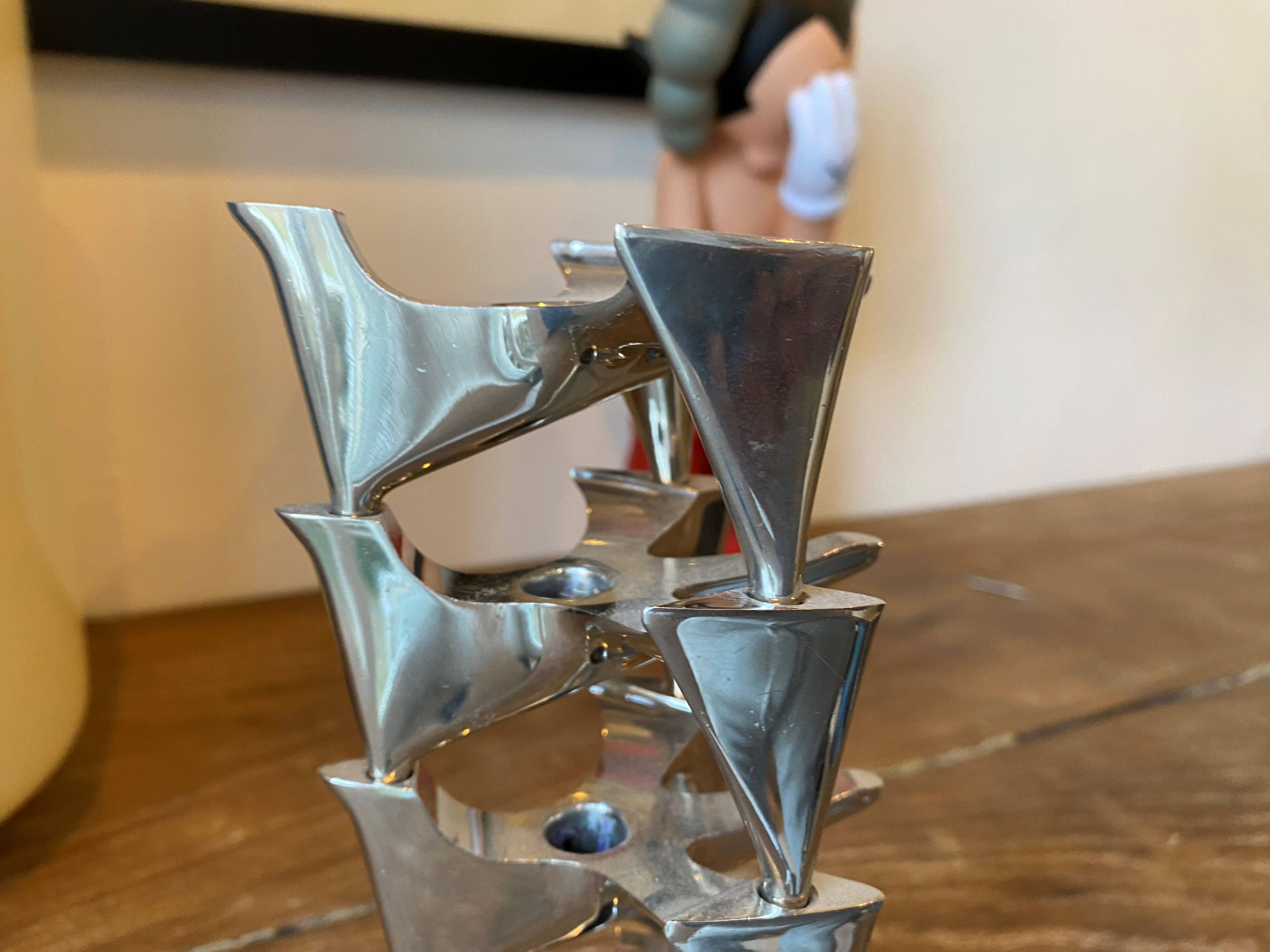 3 modular Vogelflug Hammonia candlesticks, 1970