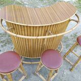 Bamboo bar 50s -60s