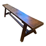 Banc en chêne 1900