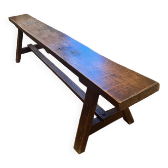Banc en chêne 1900