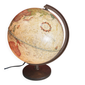 Globe earth terrestrial globe sphere world map h 40 cm, ø 28/30 cm italy