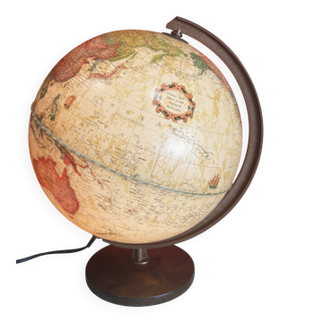 Globe terrestre terre sphere mappemonde h 40 cm,  ø 28/30 cm italie