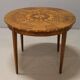 19th Century Louis Philippe Sorrento Walnut Parquetry Center Table