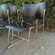 Set de 6 chaises noires David Rowland 40/4