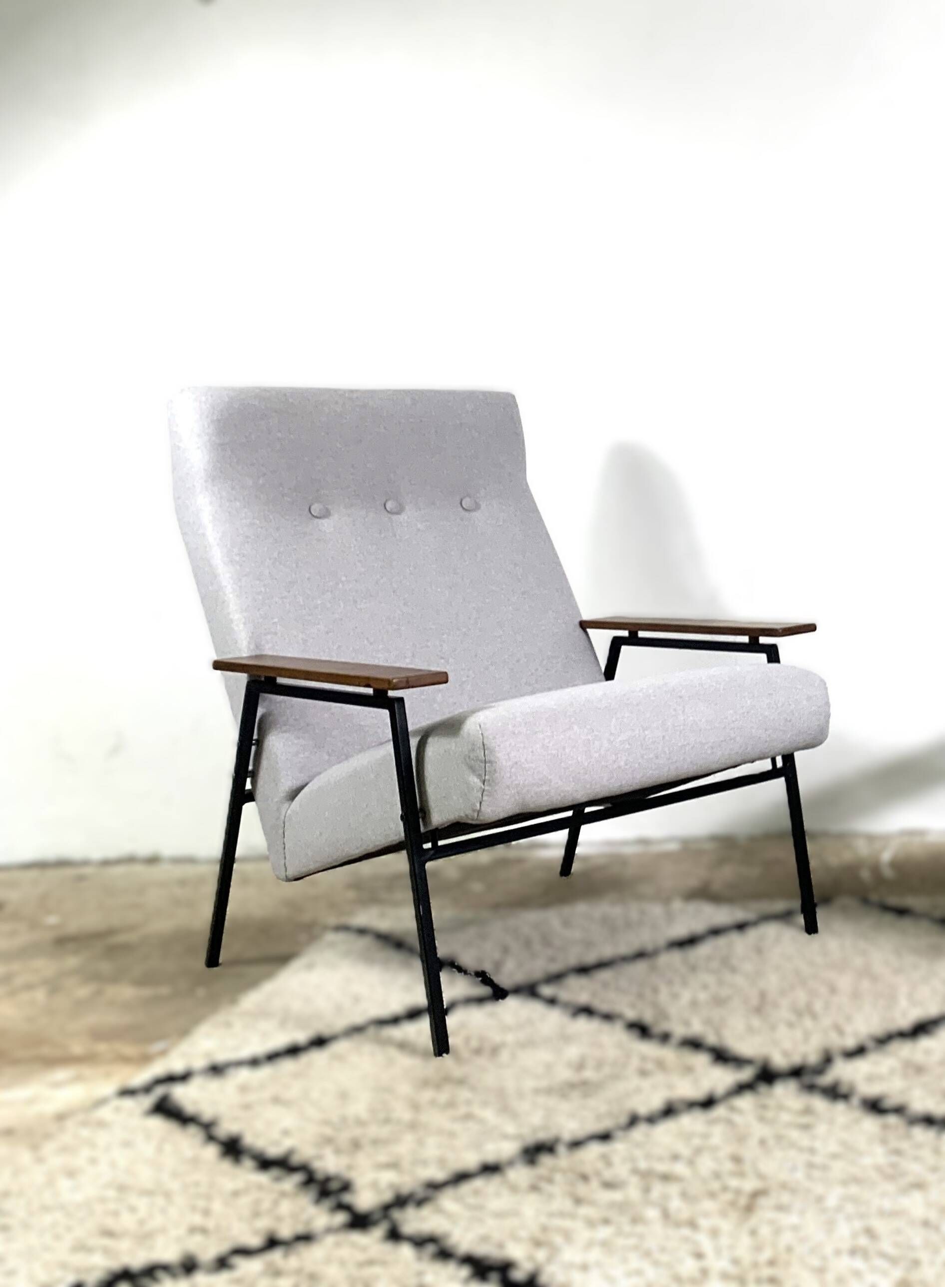 Minimalist Armchairs By Rob Parry For Gelderland, 1950s, Set Of 2