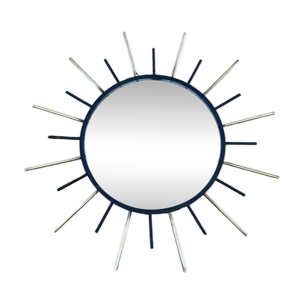 Miroir soleil en fer 1960 47cm — Beyit