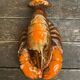 Vintage Polychrome Ceramic Lobster from VALLAURIS, France #D856