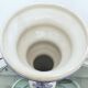 Vase turned earthenware height 49cm