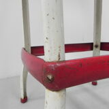 Industrial steel bar stool, stool, Cosco