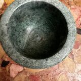Art Deco period green marble bowl / catchall