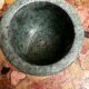 Art Deco period green marble bowl / catchall