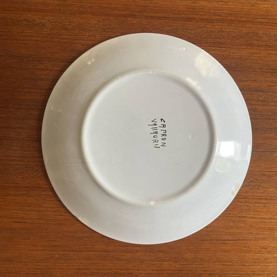 Assiette Roger Capron