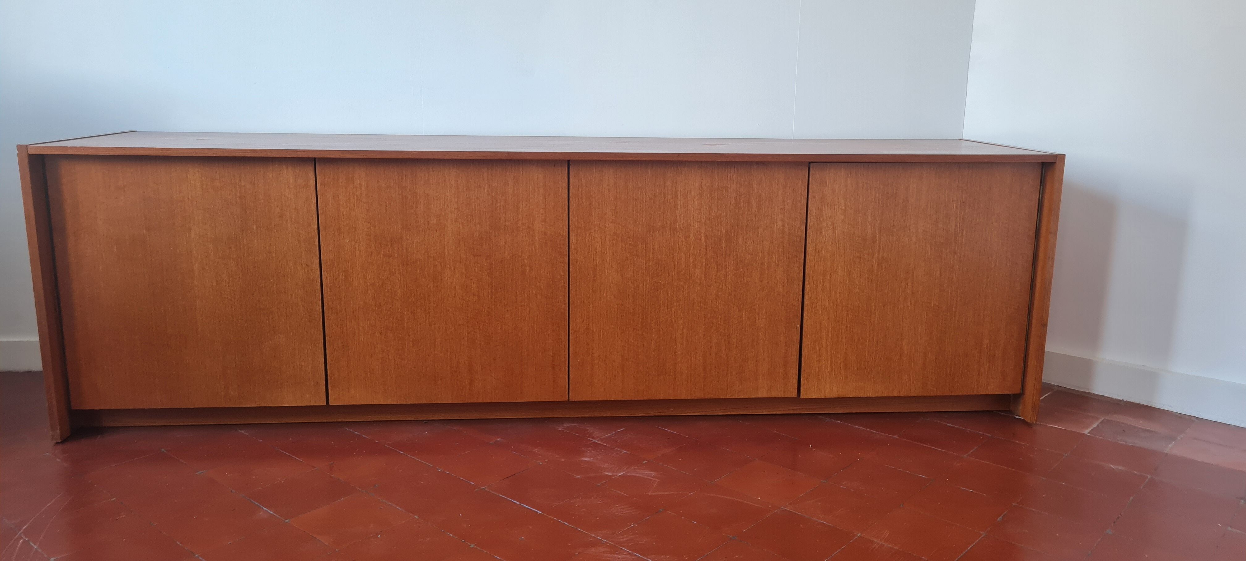 Scandinavian teak row