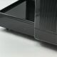 Neolt Superstile Trolley Tall 1970s Italian Design in Glossy Black