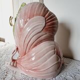 Vase papillon en céramique vernissée italienne