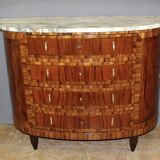 Commode Art Déco en demie lune vers 1925
