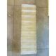 Elegant Italian Diamanté Murano Glass and Brass Flush Mount Wall Sconce