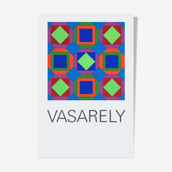 Victor vasarely sérigraphie art basel 82 (avl)