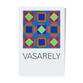 Victor vasarely sérigraphie art basel 82 (avl)