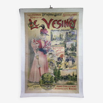 Affiche « Chemins de fer de l’Ouest - Le Vésinet »