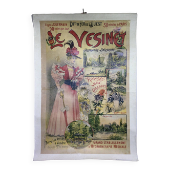 Affiche « Chemins de fer de l’Ouest - Le Vésinet »