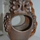 Sculpture/Owl Lantern ceramic 1950s