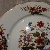 Set of 4 old plates Digoin sarreguemines