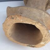 Bust young woman in terracotta, signed, 30s