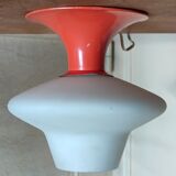 Vintage orange lighting year 1970