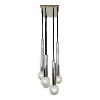 Lampe en cascade des années 1970 par Motoko Ishii pour Staff